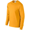 Gildan Men's Gold Ultra Cotton Long Sleeve T-Shirt