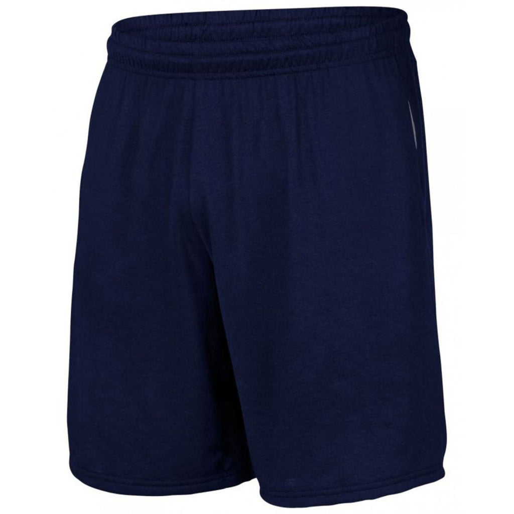Gildan Men's Navy Performance Shorts