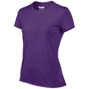 Gildan Women's Purple Performance T-Shirt