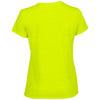 Gildan Women's Safety Green Performance T-Shirt