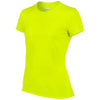 Gildan Women's Safety Green Performance T-Shirt