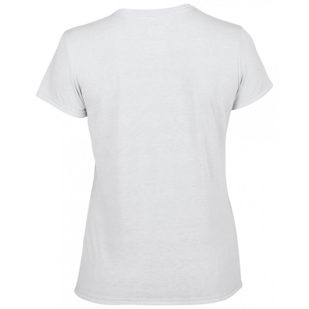 Gildan Women's White Performance T-Shirt