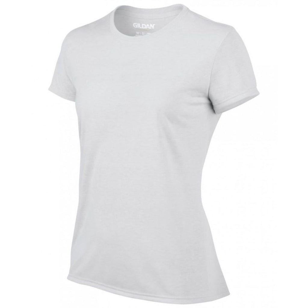 Gildan Women's White Performance T-Shirt