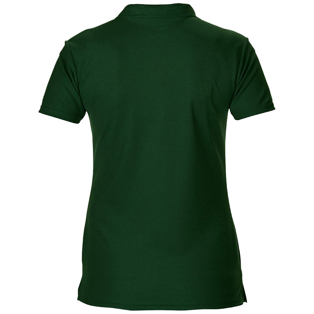 Gildan Women's Forest Performance Double Pique Polo Shirt