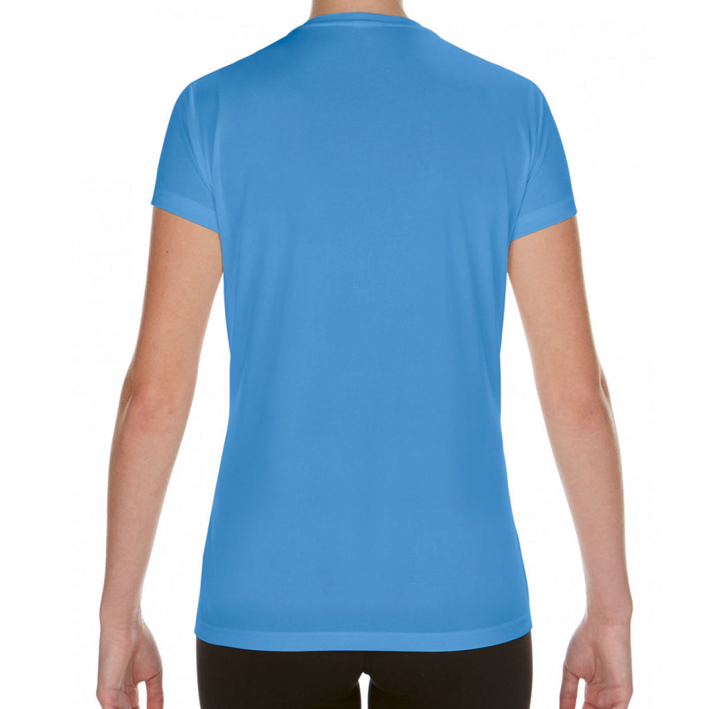 Gildan Women's Sport Light Blue Performance Core T-Shirt