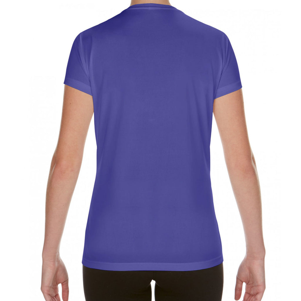 Gildan Women's Sport Purple Performance Core T-Shirt