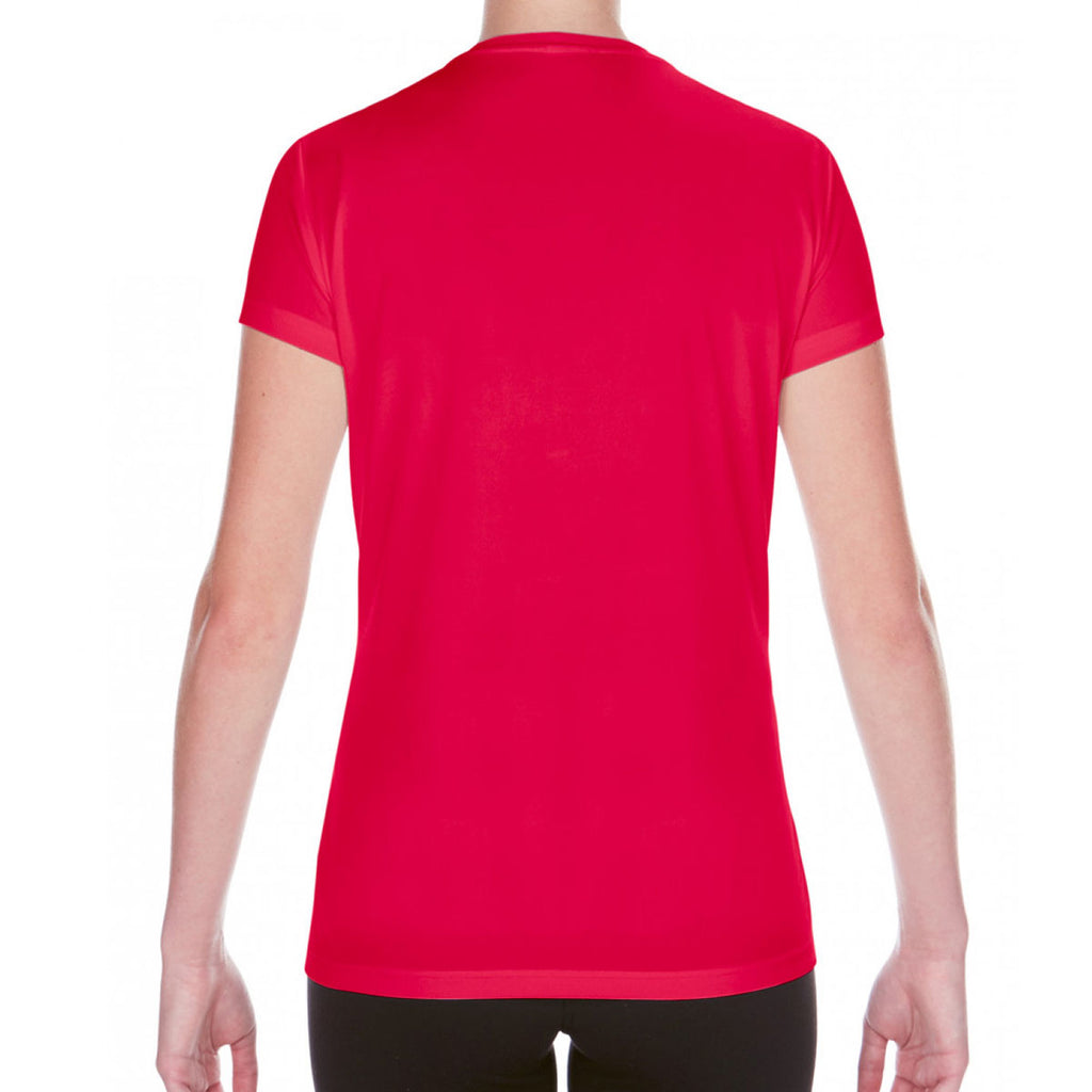 Gildan Women's Sport Scarlet Red Performance Core T-Shirt