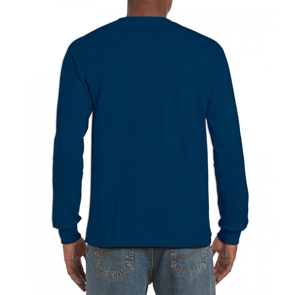 Gildan Men's Sport Dark Navy Hammer Heavyweight Long Sleeve T-Shirt