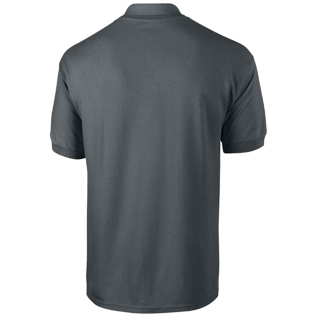 Gildan Men's Charcoal Ultra Cotton Pique Polo Shirt