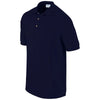 Gildan Men's Navy Ultra Cotton Pique Polo Shirt