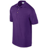 Gildan Men's Purple Ultra Cotton Pique Polo Shirt