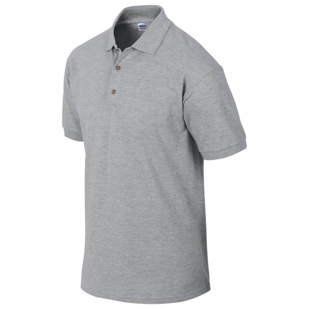 Gildan Men's Sport Grey Ultra Cotton Pique Polo Shirt