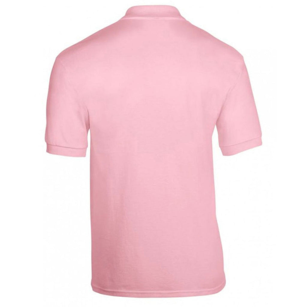 Gildan Men's Light Pink DryBlend Jersey Polo Shirt