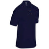 Gildan Men's Navy DryBlend Jersey Polo Shirt