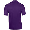 Gildan Men's Purple DryBlend Jersey Polo Shirt