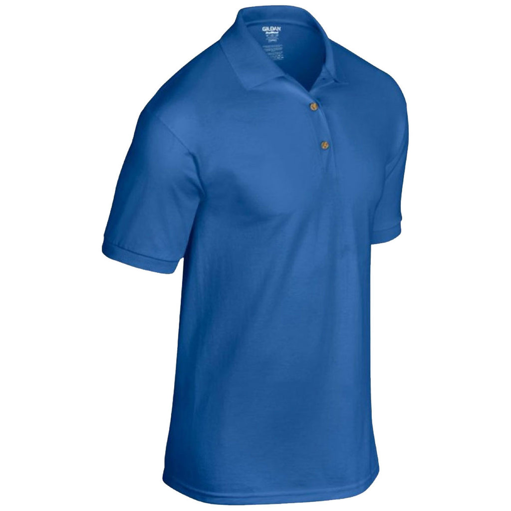 Gildan Men's Royal DryBlend Jersey Polo Shirt