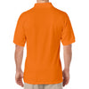 Gildan Men's Safety Orange DryBlend Jersey Polo Shirt