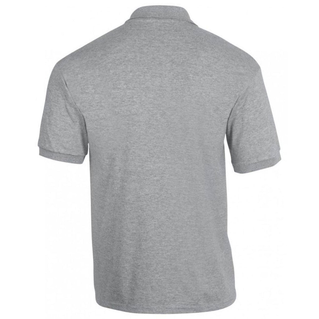 Gildan Men's Sport Grey DryBlend Jersey Polo Shirt