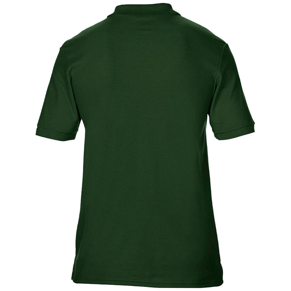 Gildan Men's Forest DryBlend Double Pique Polo Shirt