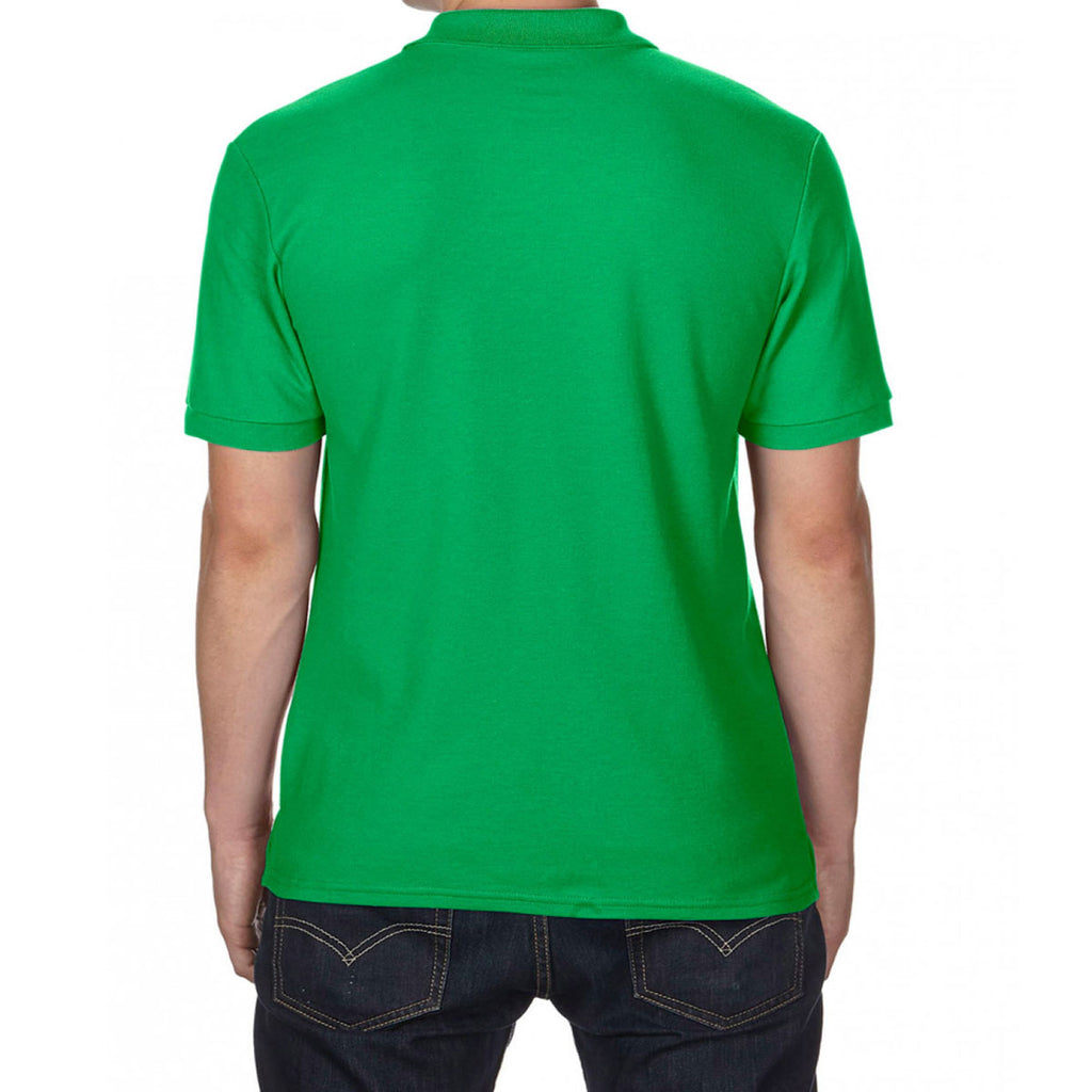 Gildan Men's Irish Green DryBlend Double Pique Polo Shirt