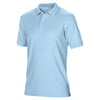 Gildan Men's Light Blue DryBlend Double Pique Polo Shirt