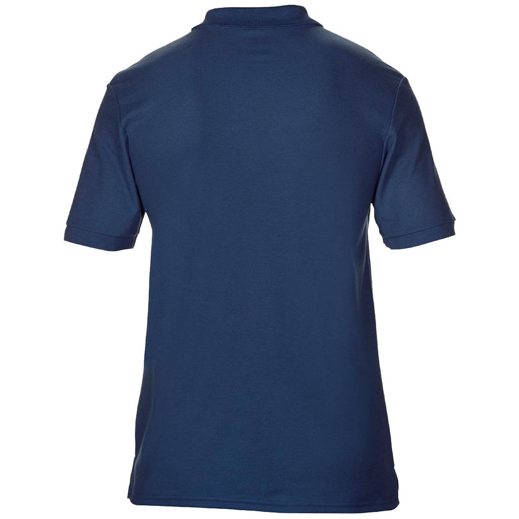 Gildan Men's Navy DryBlend Double Pique Polo Shirt