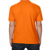 Gildan Men's Safety Orange DryBlend Double Pique Polo Shirt