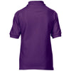 Gildan Youth Purple DryBlend Double Pique Polo Shirt