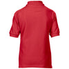 Gildan Youth Red DryBlend Double Pique Polo Shirt