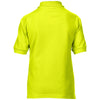 Gildan Youth Safety Green DryBlend Double Pique Polo Shirt