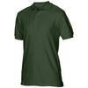 Gildan Men's Forest Premium Cotton Double Pique Polo Shirt