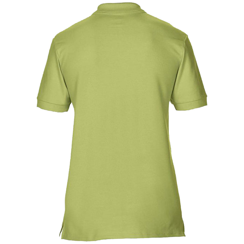 Gildan Men's Kiwi Premium Cotton Double Pique Polo Shirt