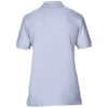 Gildan Men's Light Blue Premium Cotton Double Pique Polo Shirt
