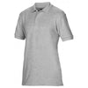 Gildan Men's Sport Grey Premium Cotton Double Pique Polo Shirt
