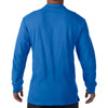 Gildan Men's Royal Long Sleeve Premium Cotton Double Pique Polo Shirt
