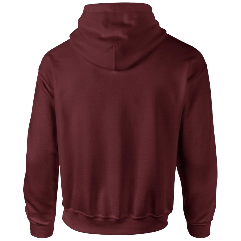Gildan Men's Maroon DryBlend Hooded Sweatshirt