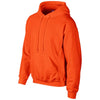 Gildan Men's Orange DryBlend Hooded Sweatshirt