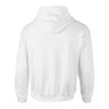 Gildan Men's White DryBlend Hooded Sweatshirt