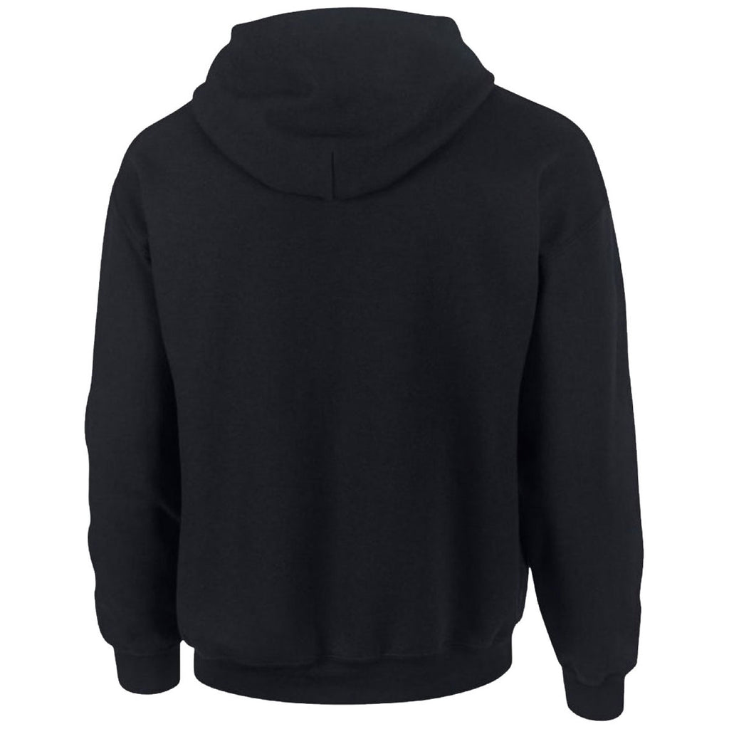 Gildan Men's Black/Sport Grey Heavy Blend Contrast Hooded Sweatshirt