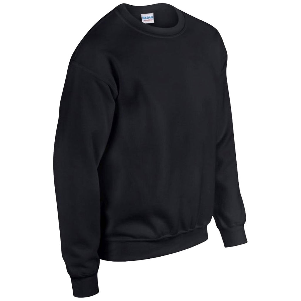 Gildan Men's Black Heavy Blend Sweatshirt