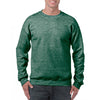 Gildan Men's Heather Sport Dark Green Heavy Blend Sweatshirt