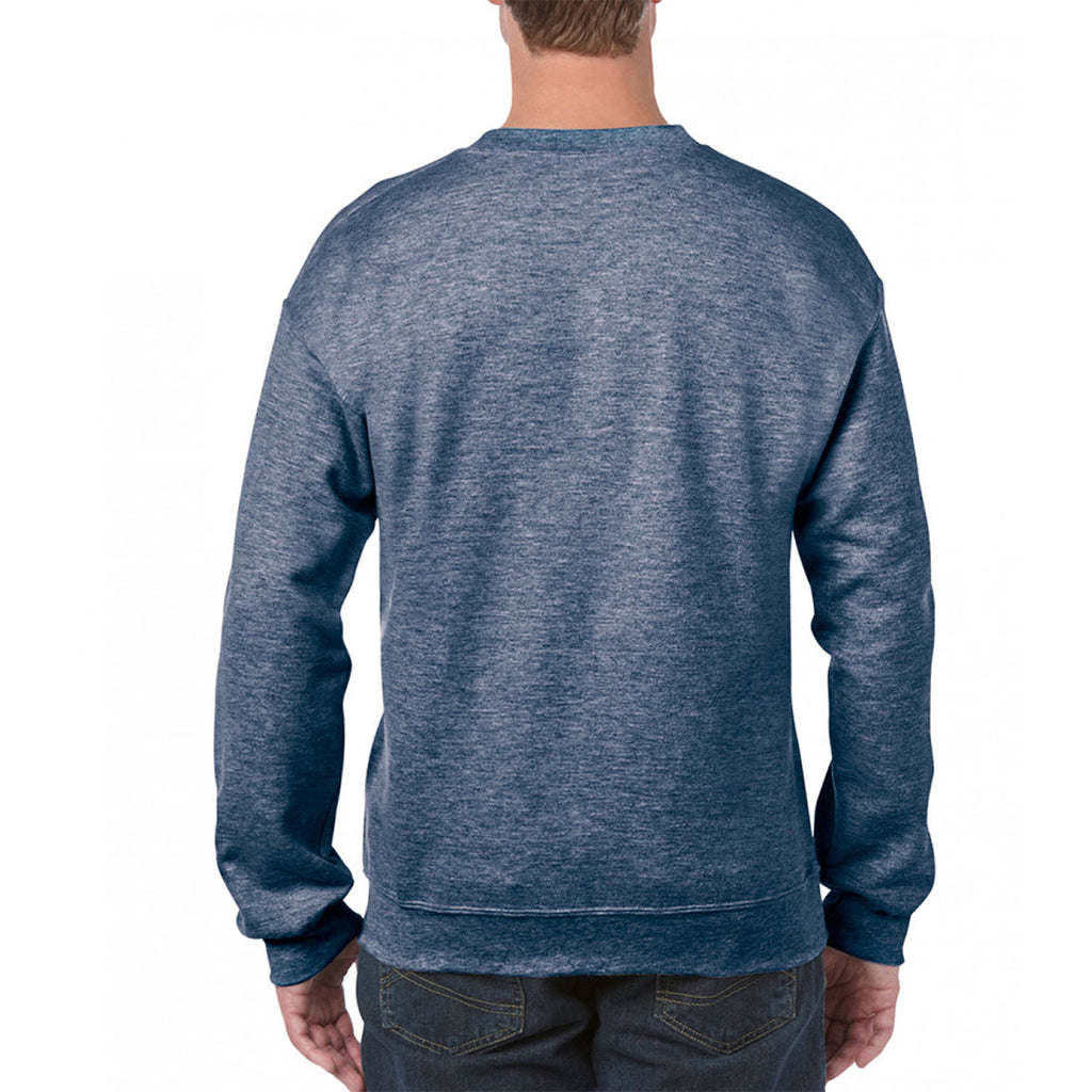 Gildan Men's Heather Sport Dark Navy Heavy Blend Sweatshirt