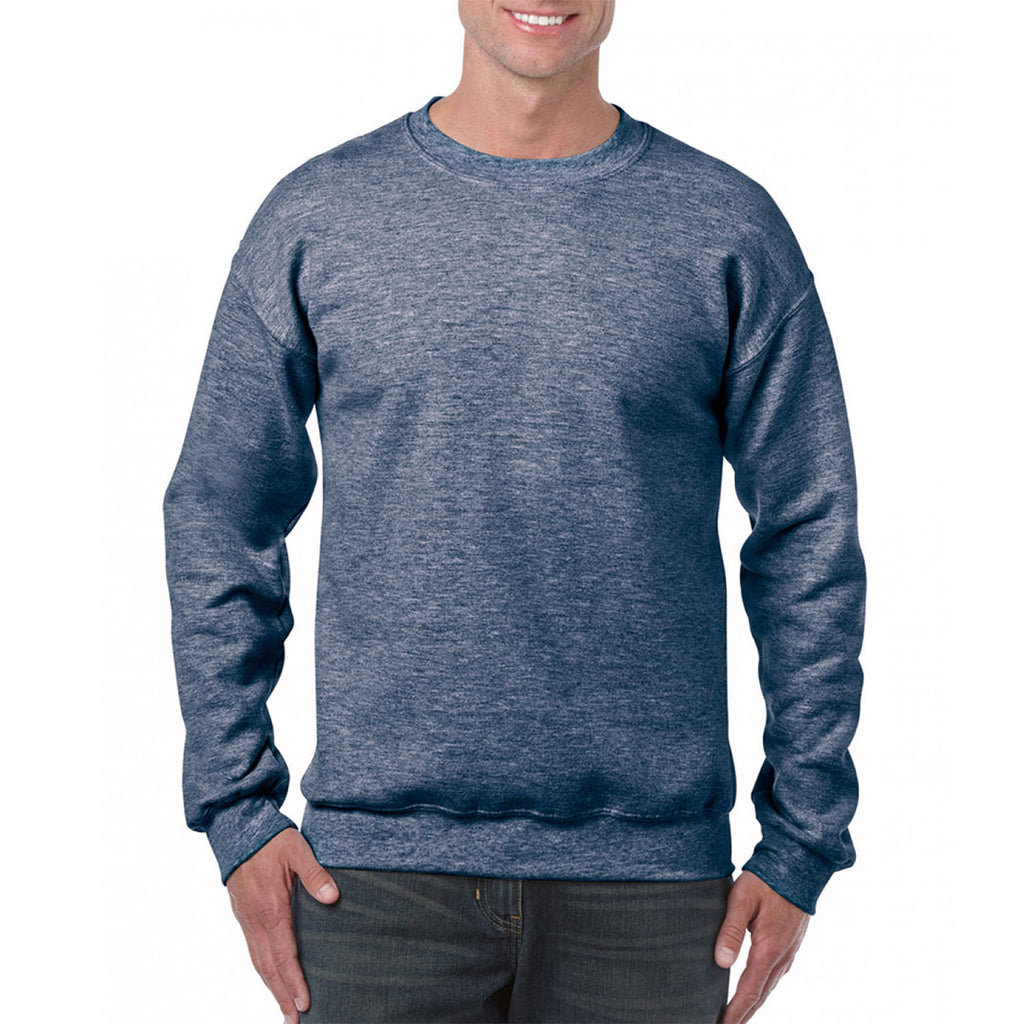 Gildan Men's Heather Sport Dark Navy Heavy Blend Sweatshirt