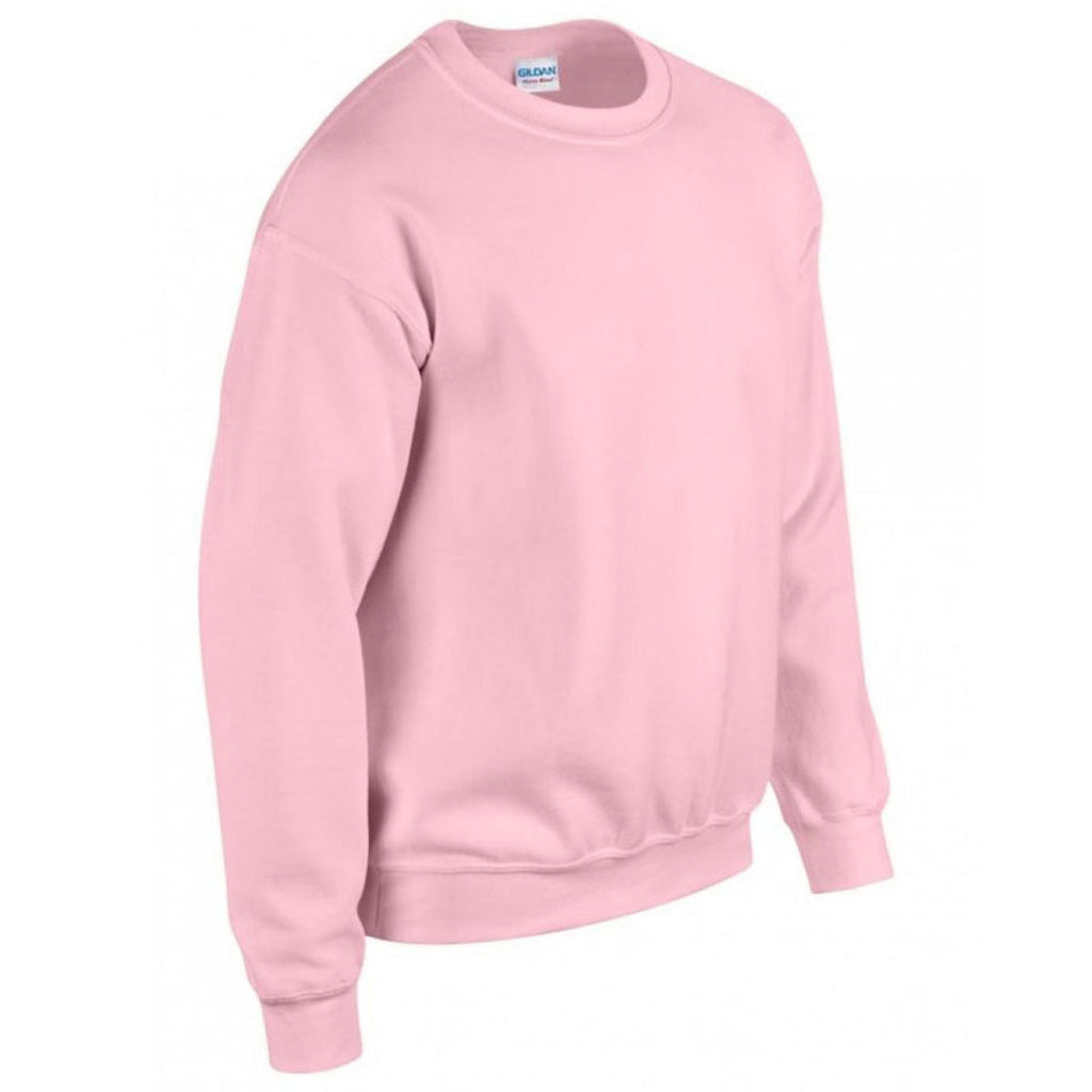 Gildan Men's Light Pink Heavy Blend Sweatshirt