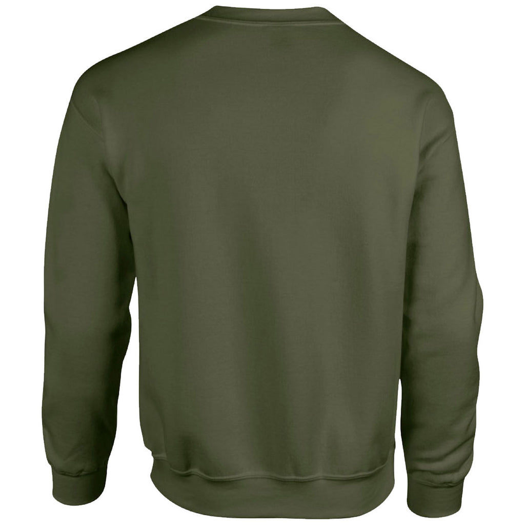 Gildan Men's Military Green Heavy Blend Sweatshirt
