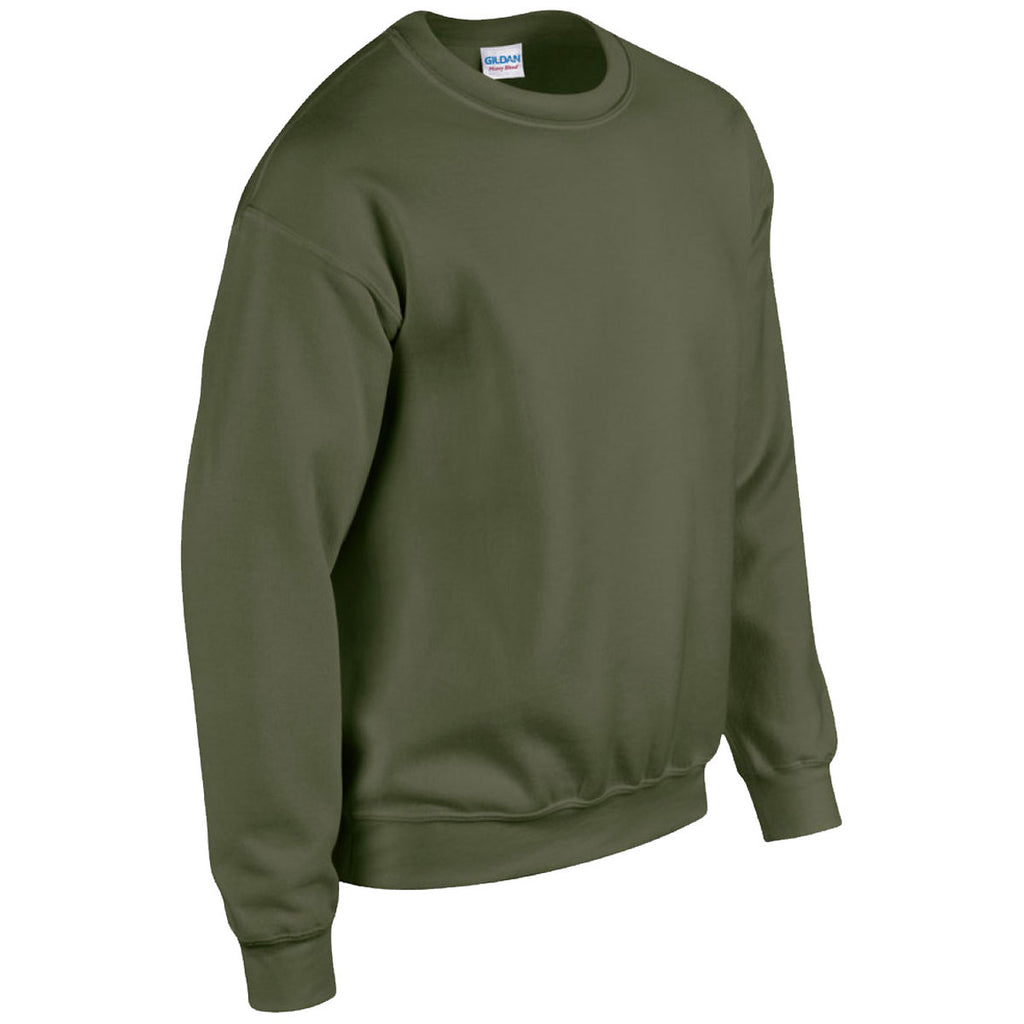 Gildan Men's Military Green Heavy Blend Sweatshirt