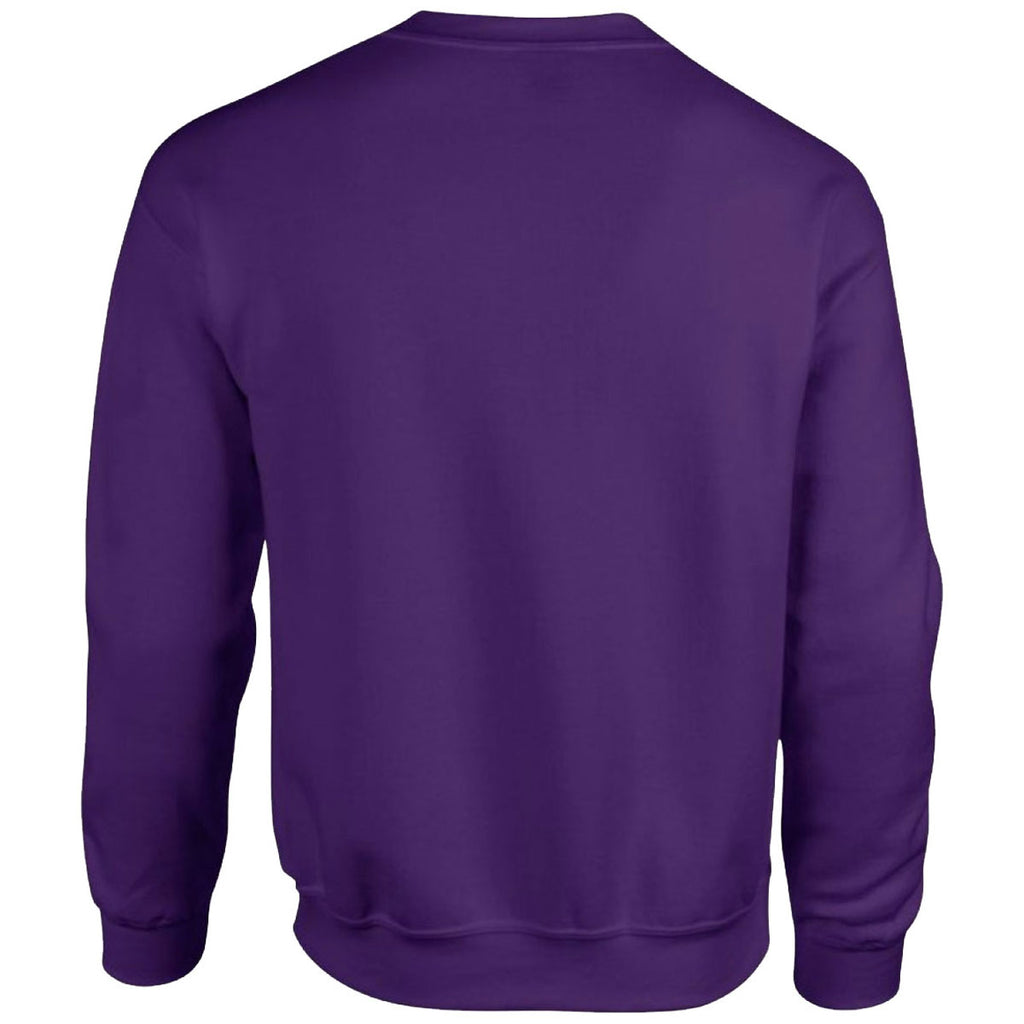 Gildan Men's Purple Heavy Blend Sweatshirt