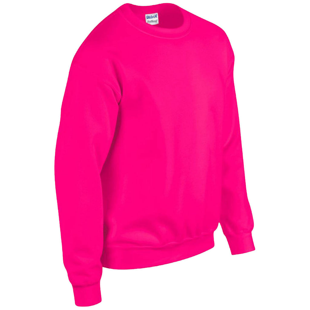 Gildan Men's Safety Pink Heavy Blend Sweatshirt