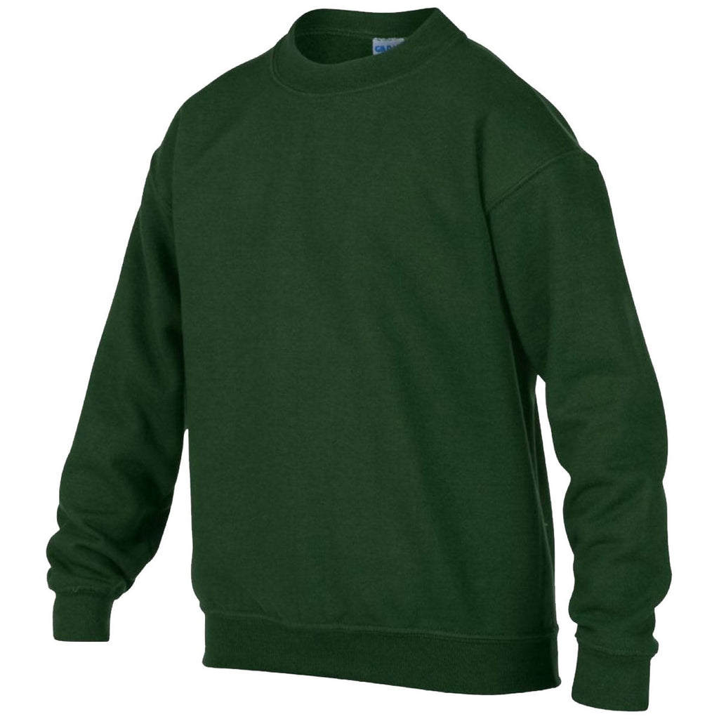 Gildan Youth Forest Heavy Blend Drop Shoulder Sweatshirt
