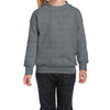 Gildan Youth Graphite Heather Heavy Blend Drop Shoulder Sweatshirt